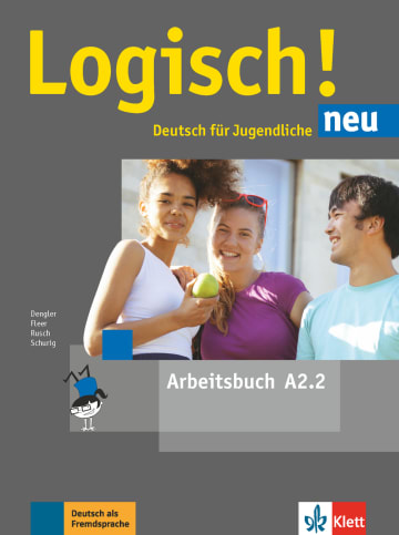 Робочий зошит Logisch! neu A2.2 Arbeitsbuch mit Audios zum Download
